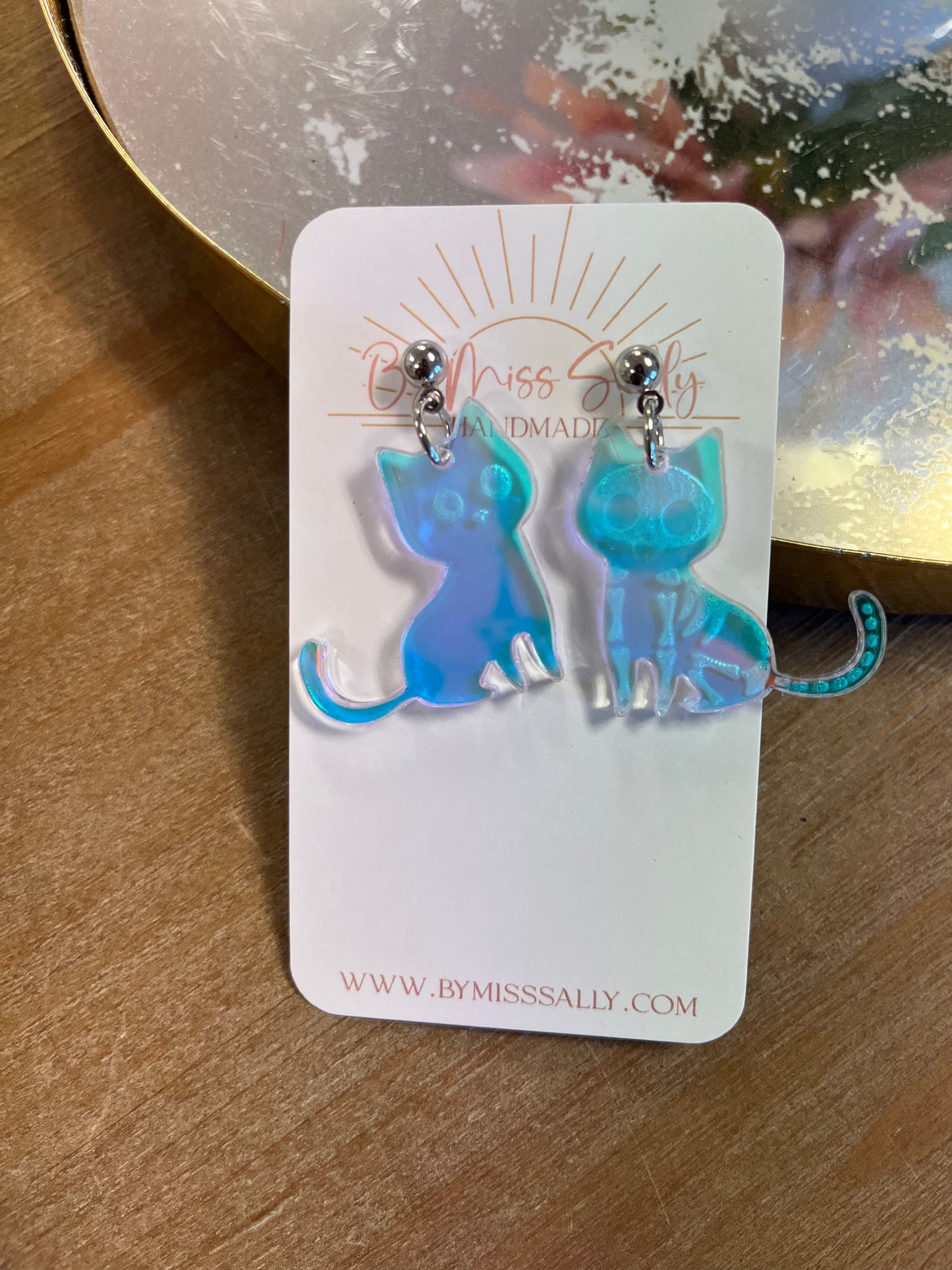 Spooky Cat Earrings