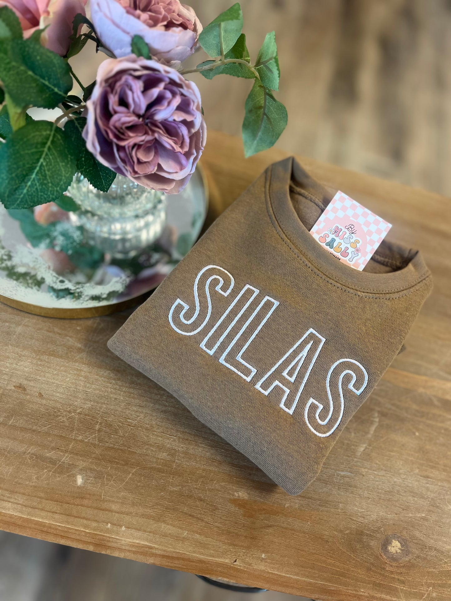 Custom Name Toddler Crewneck Sweatshirt