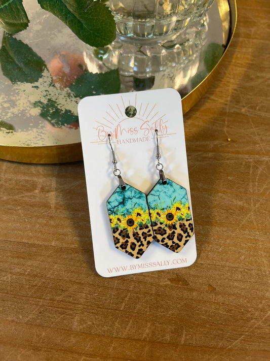 Gemma Turquoise Earrings