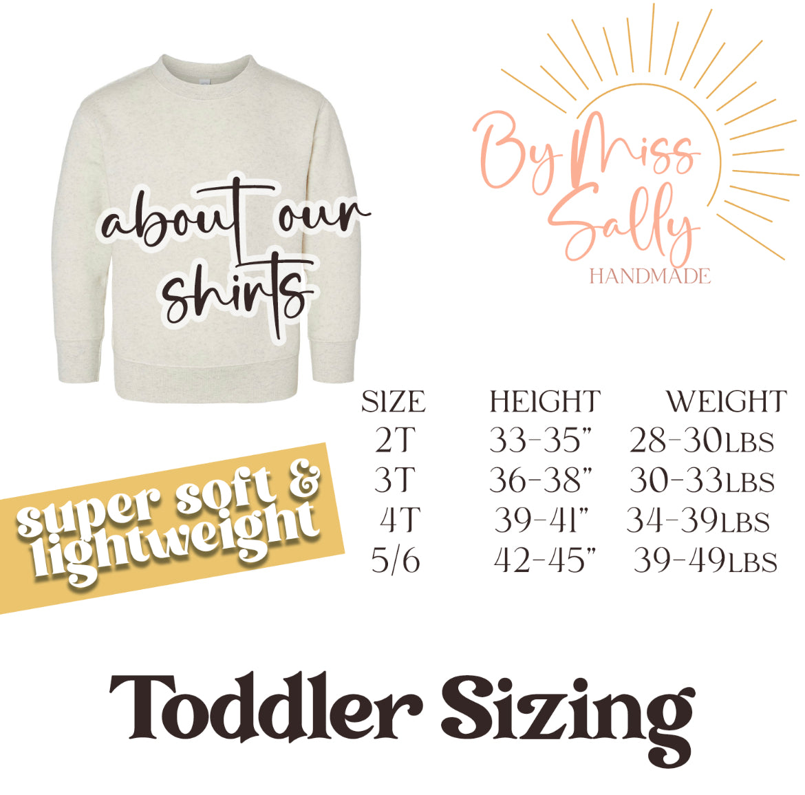 Custom Name Toddler Crewneck Sweatshirt