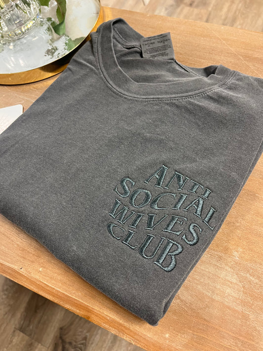 Antisocial Wives Club Tshirt