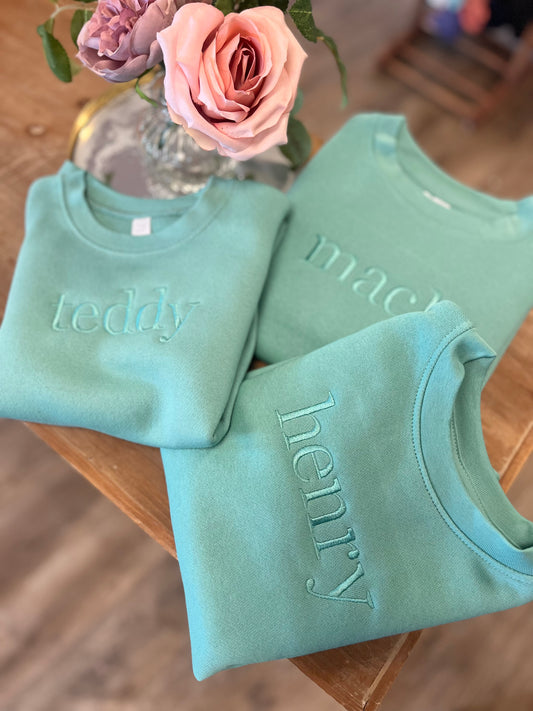 Custom Name Toddler Crewneck