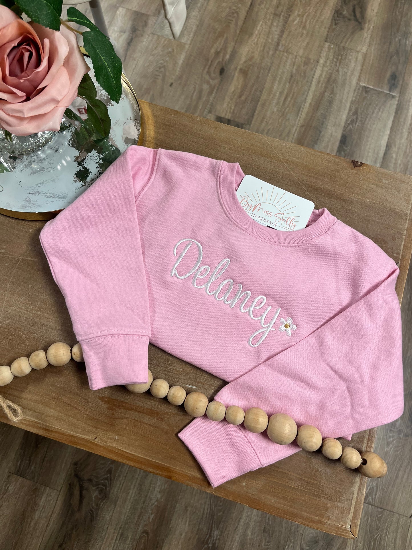 Custom Name Toddler Crewneck Sweatshirt