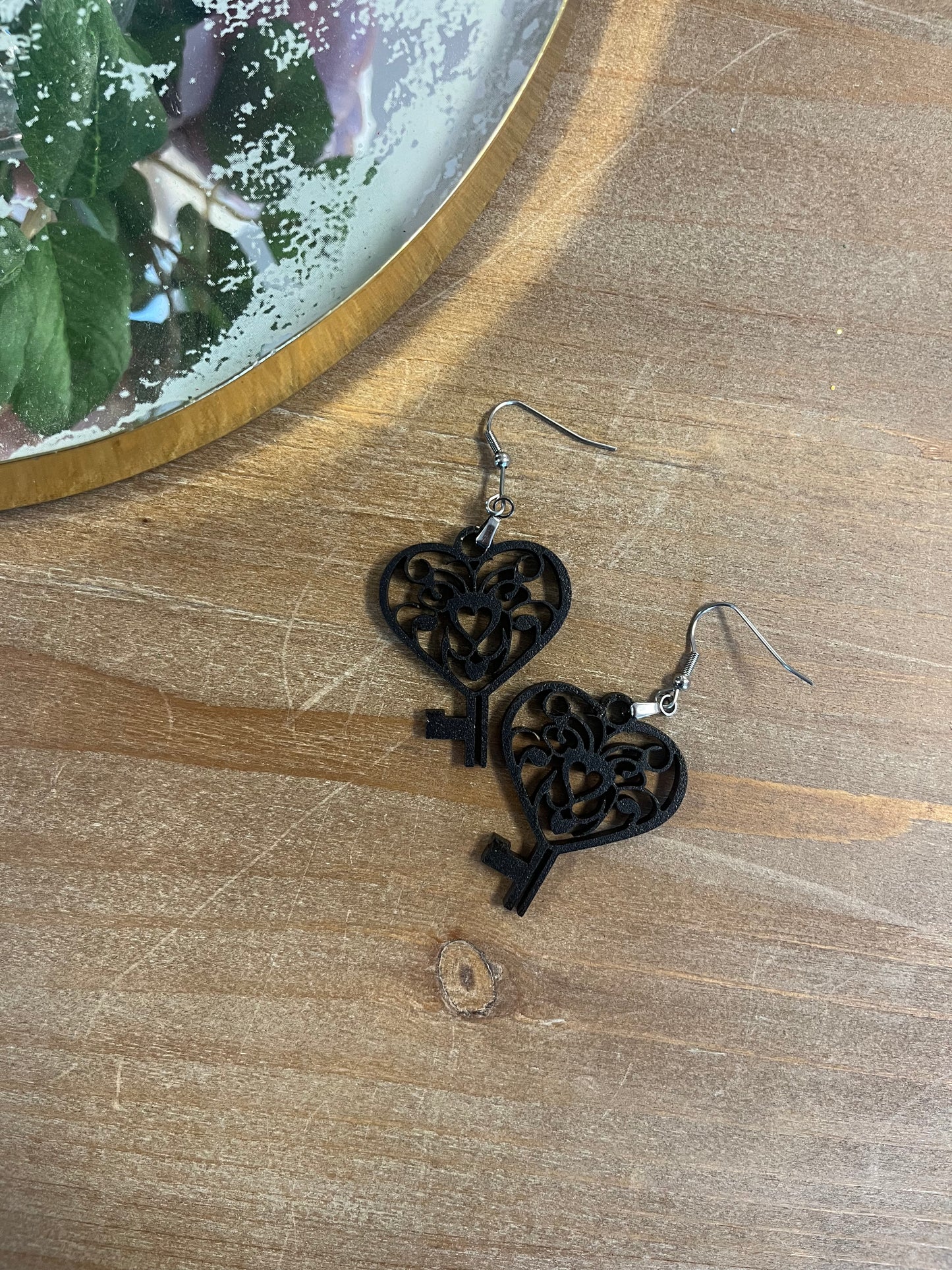 Key to my  Heart Earrings