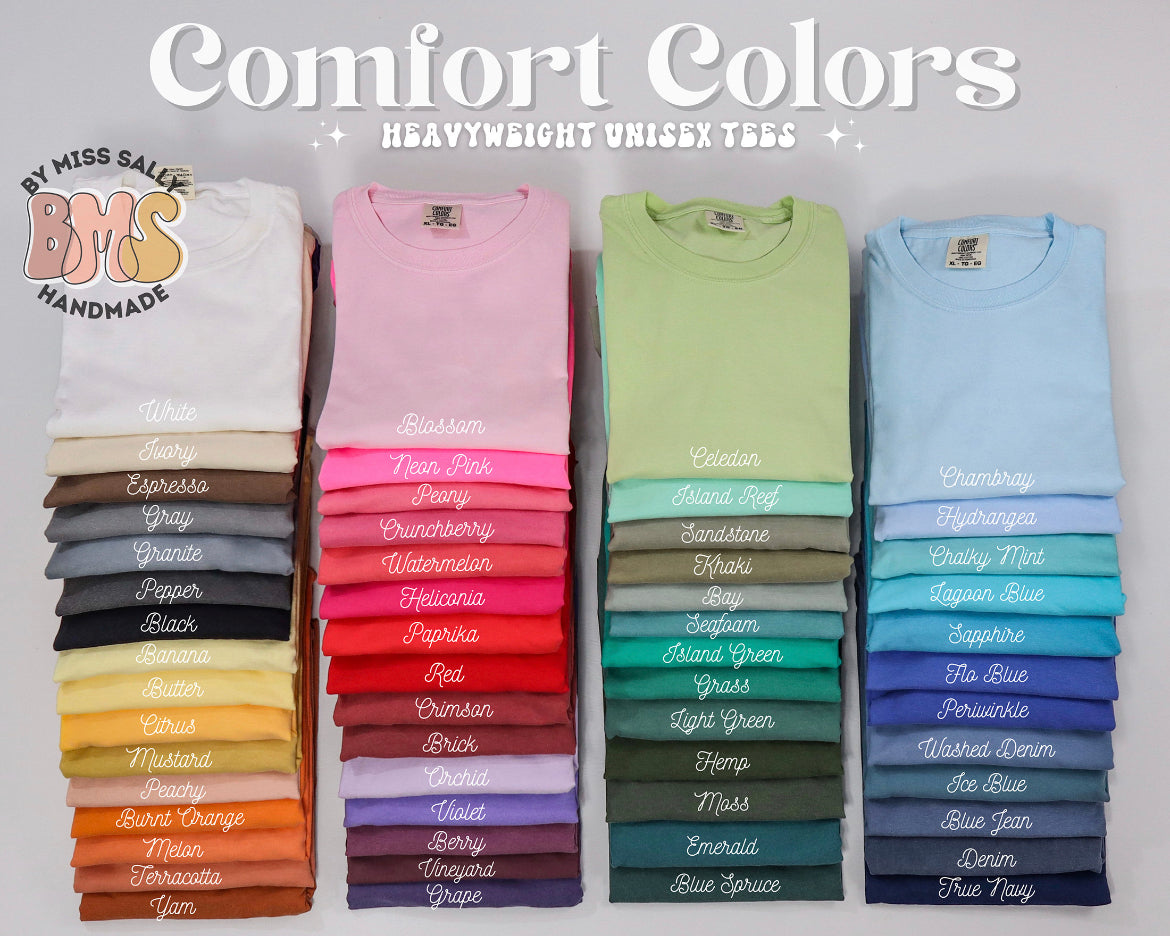 Embroidered Nana Comfort Colors Tee