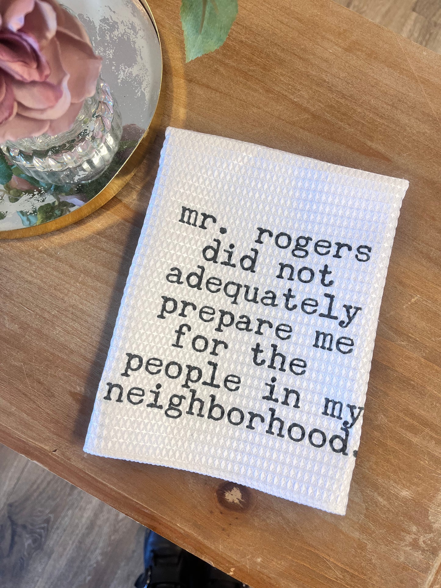 Mr. Rogers Tea Towel