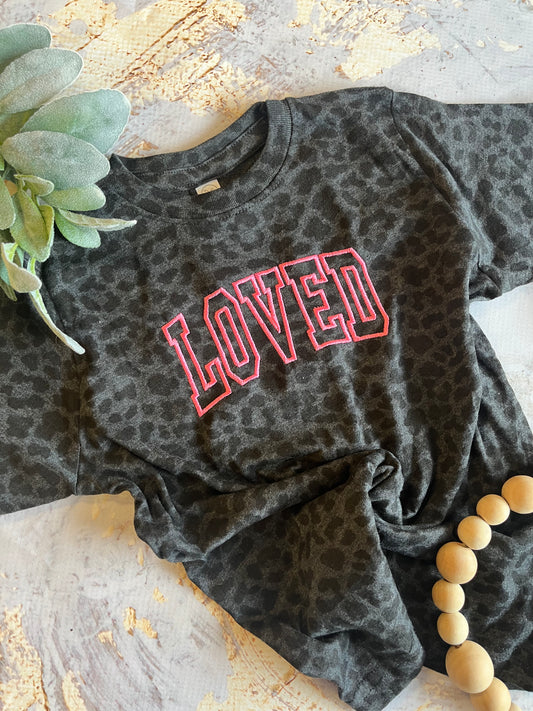 Embroidered Loved Tee