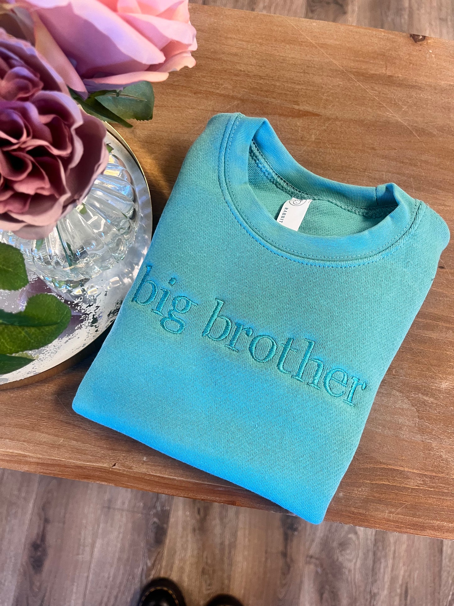 Big Brother Embroidered Toddler Sweatshirt