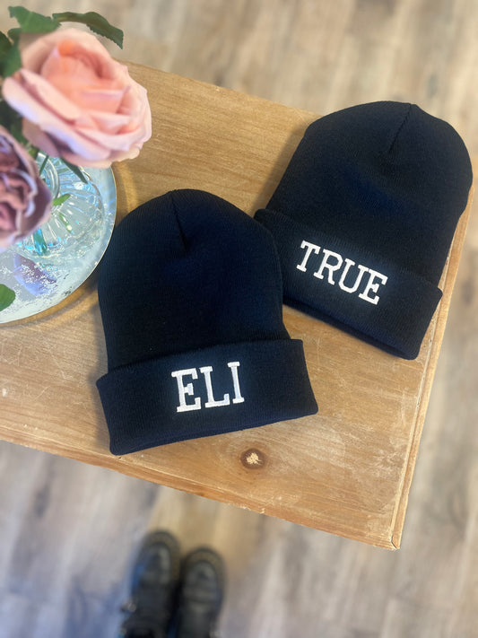 Personalized Embroidered Beanie