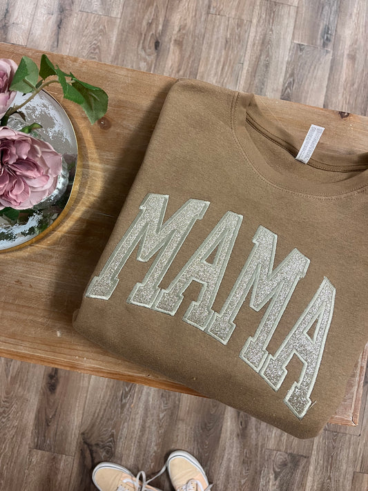 Glitter Mama Crewneck