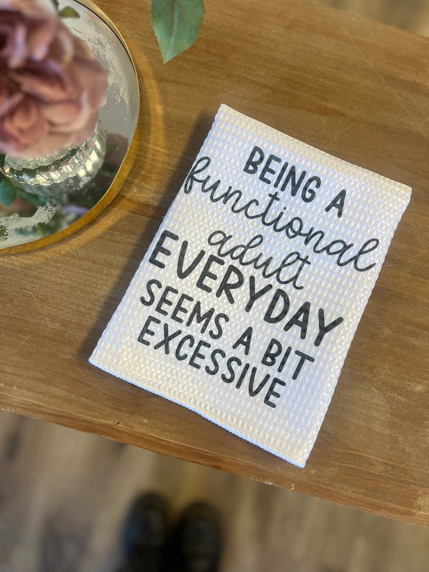 Functional Adult Tea Towel