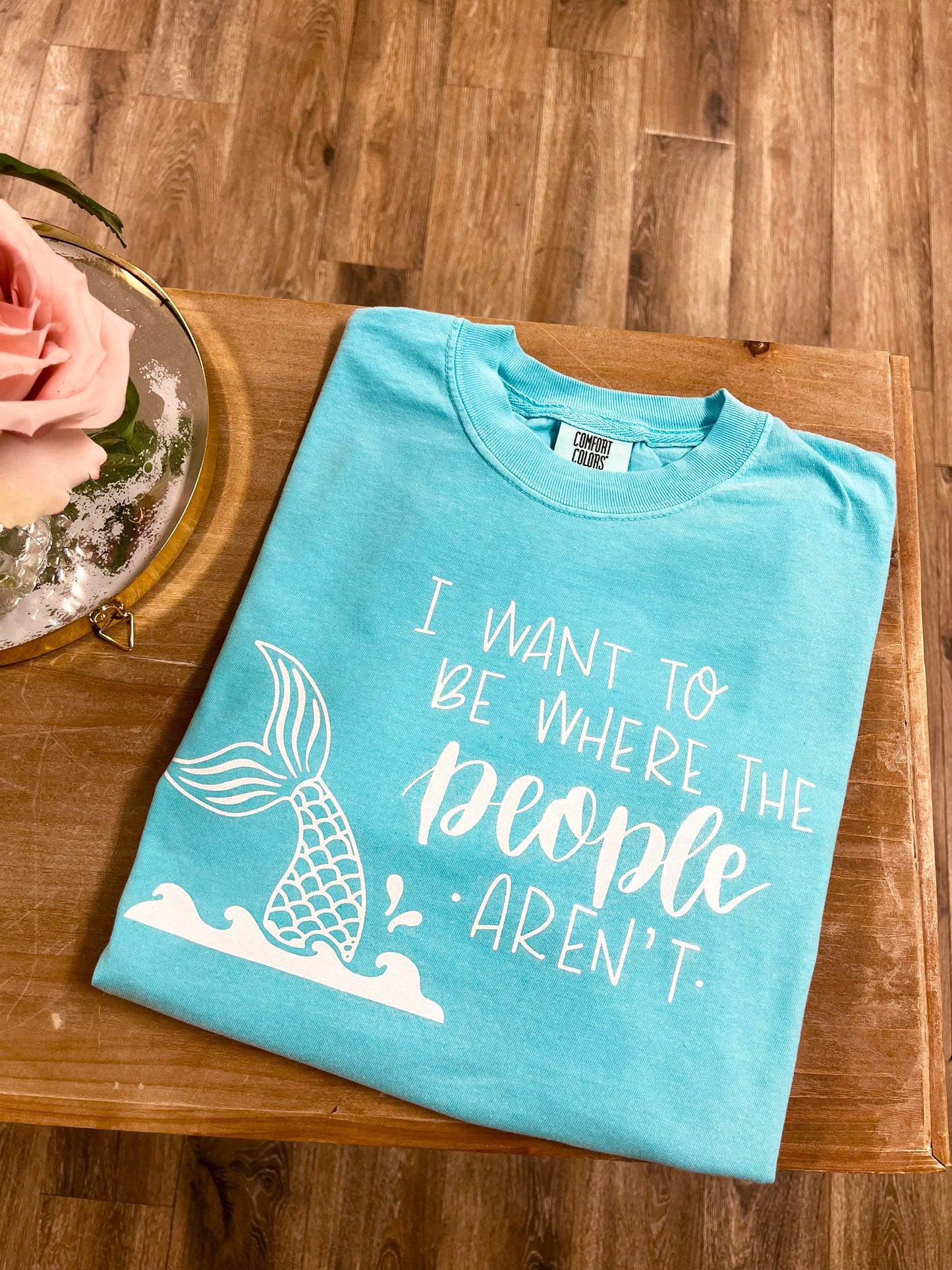 I Want To Be Where The People Aren't Tee