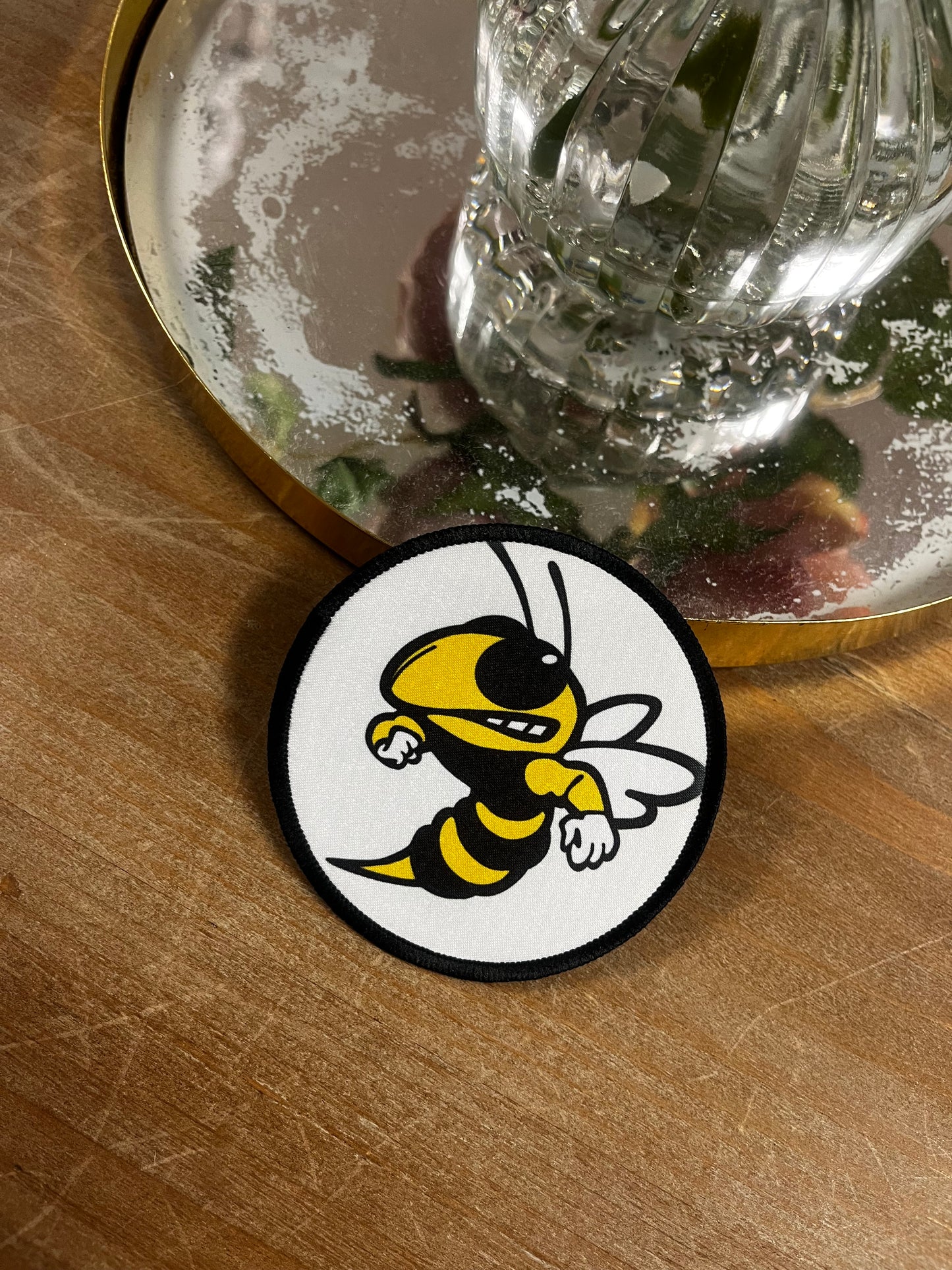 Yellow Jacket Iron On Patch