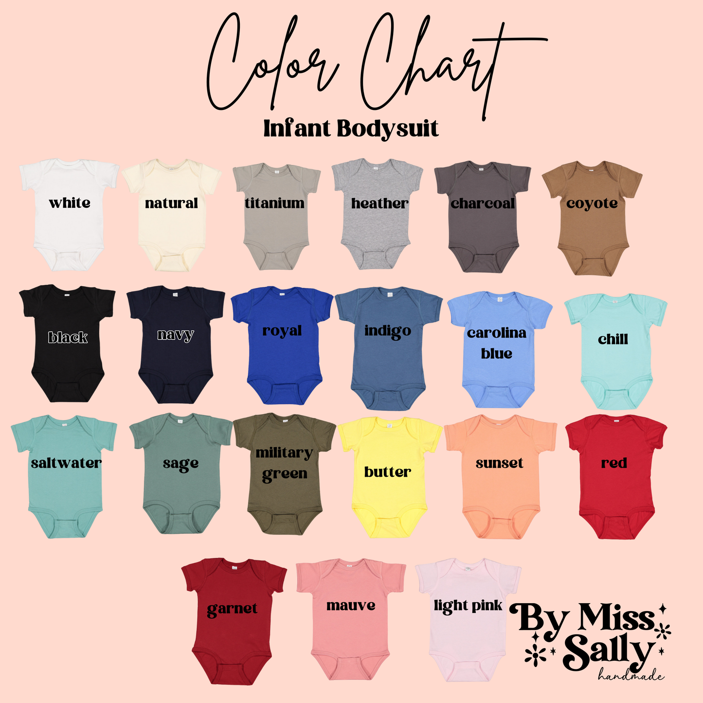 Custom Embroidered Baby Bodysuit