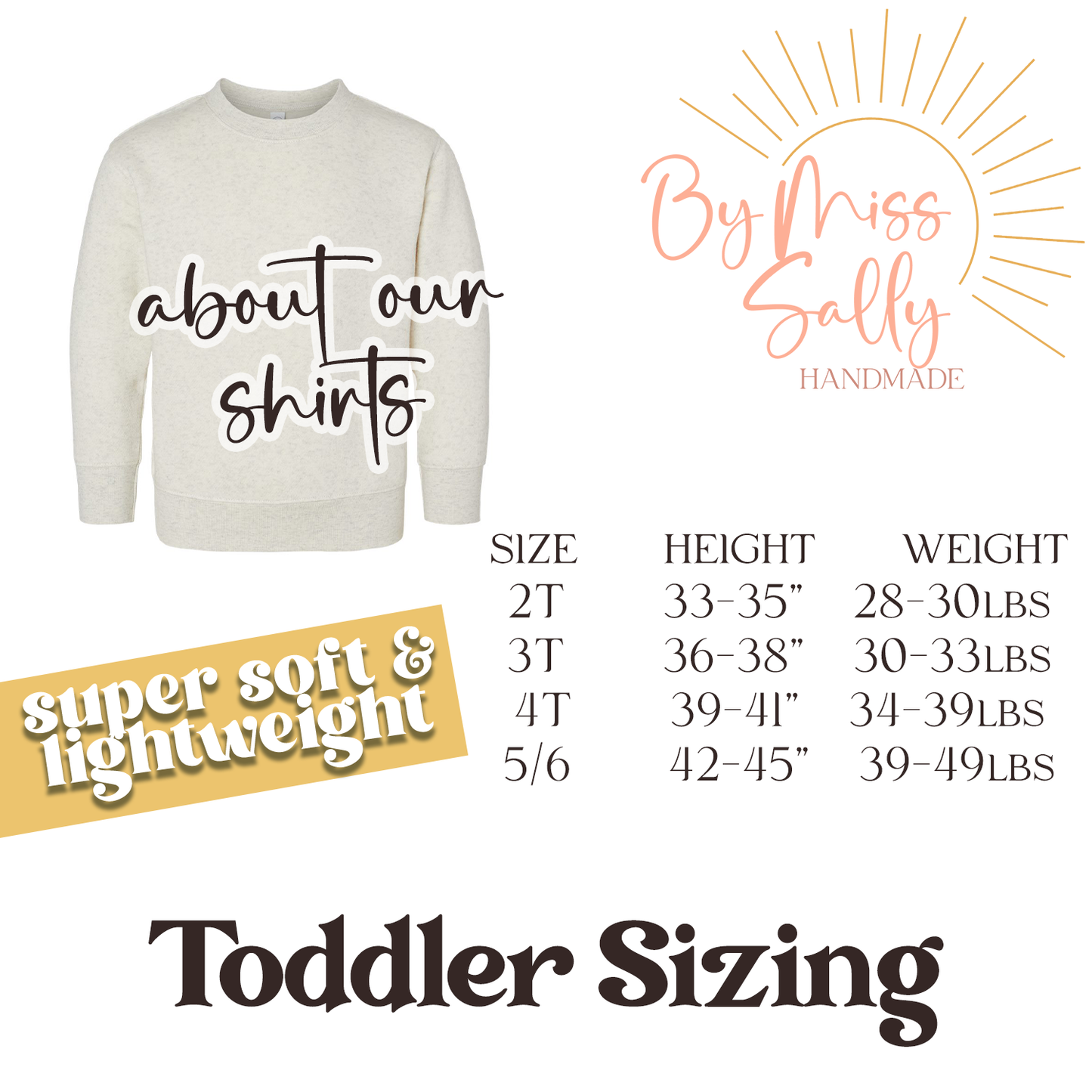 Custom Glittery Name Toddler Crewneck