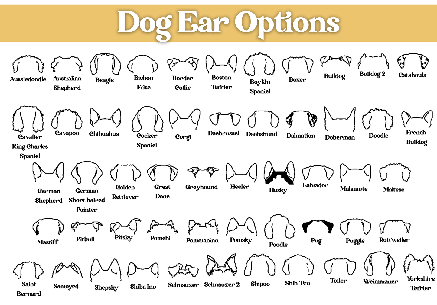 Custom Dog Ear Tee