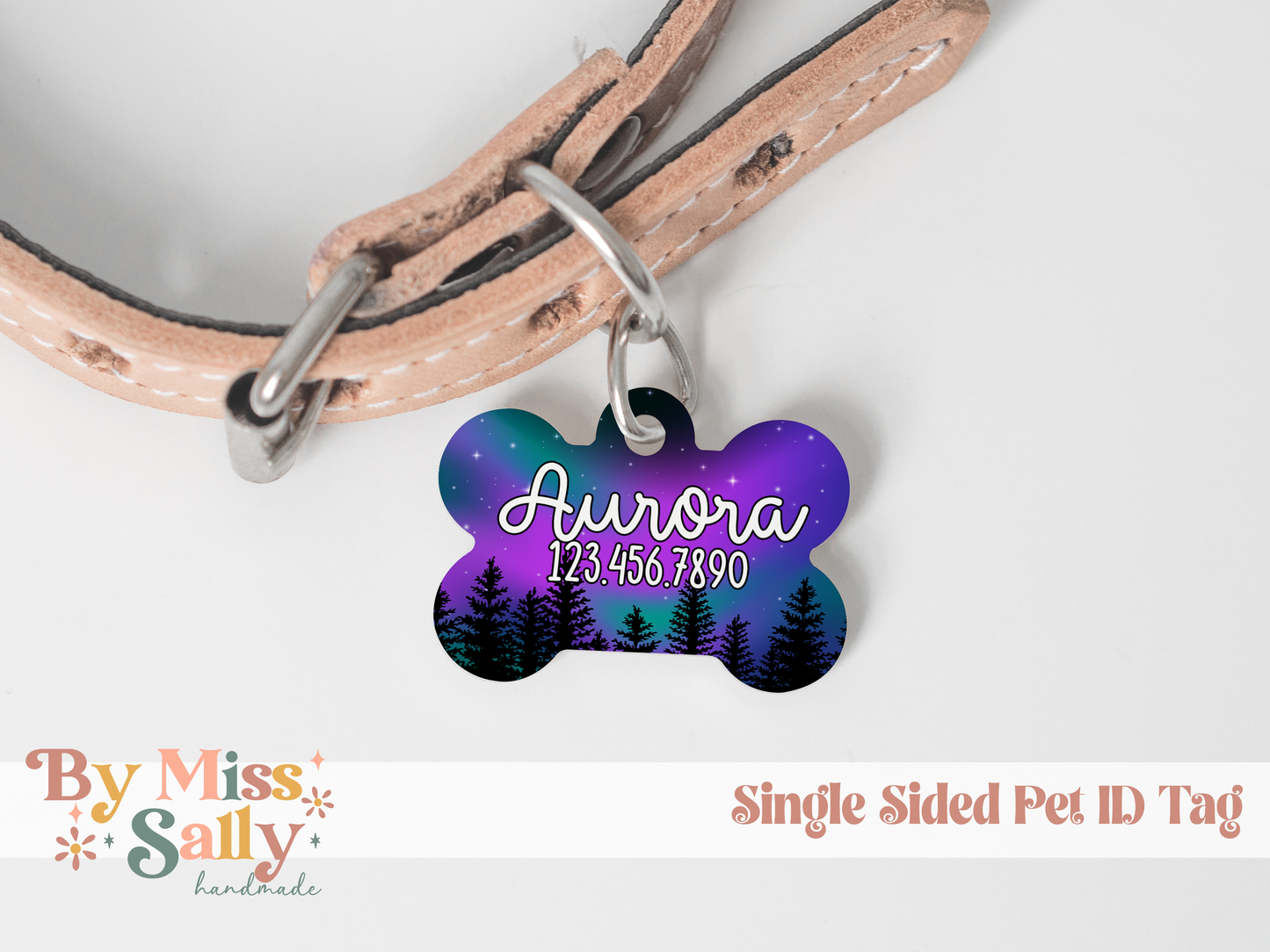 Northern Lights Pet Tag