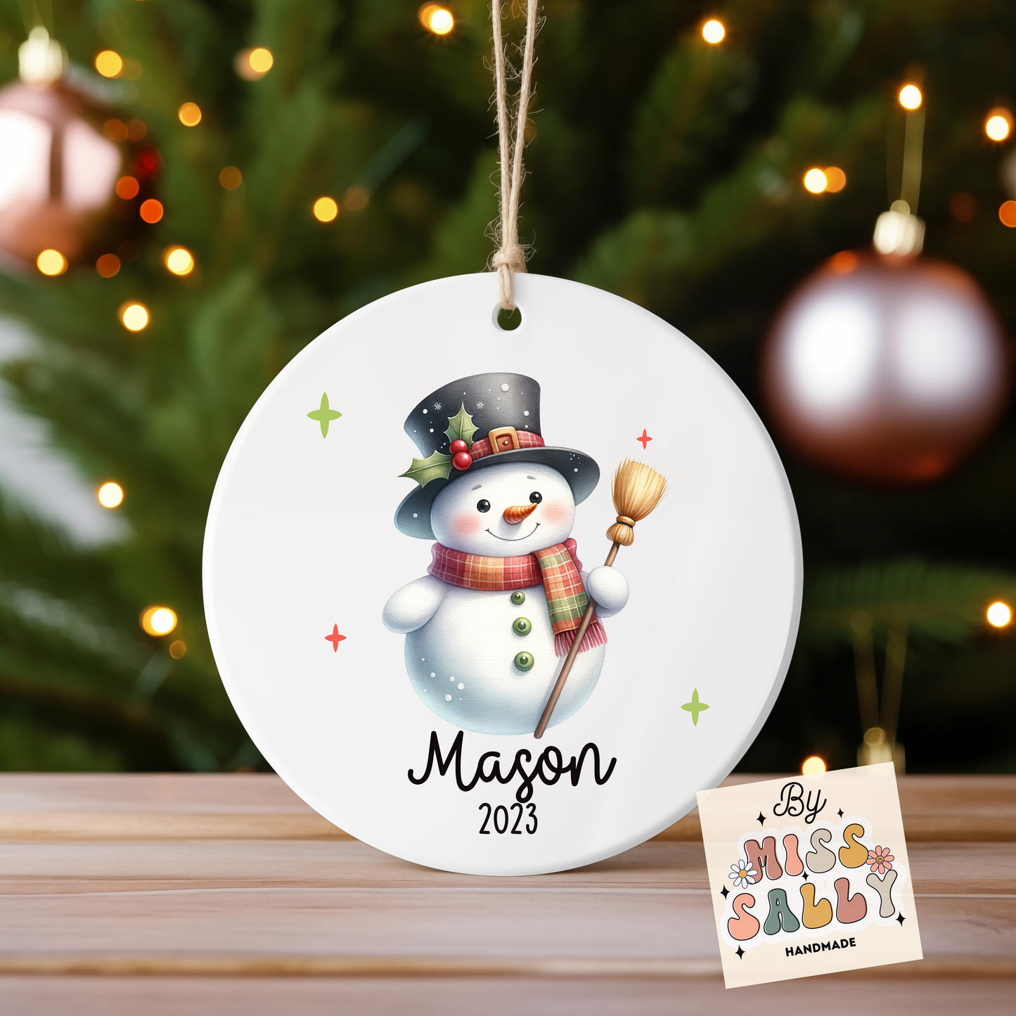 Snowman Christmas Ornament