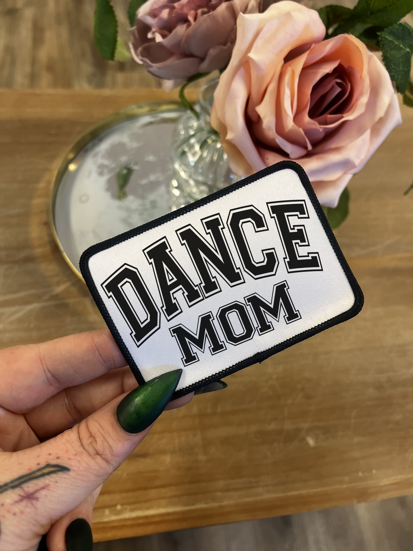 Dance Mom Iron On Patch