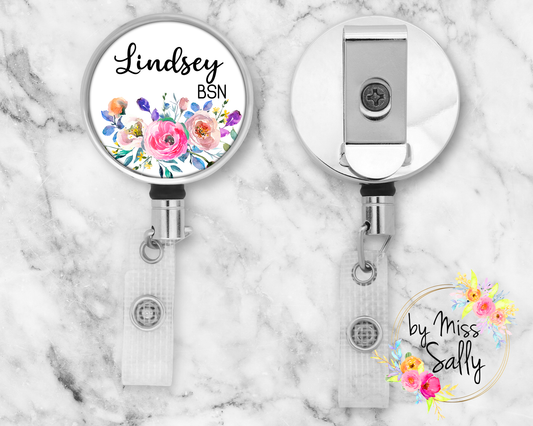 Personalized Badge Reel
