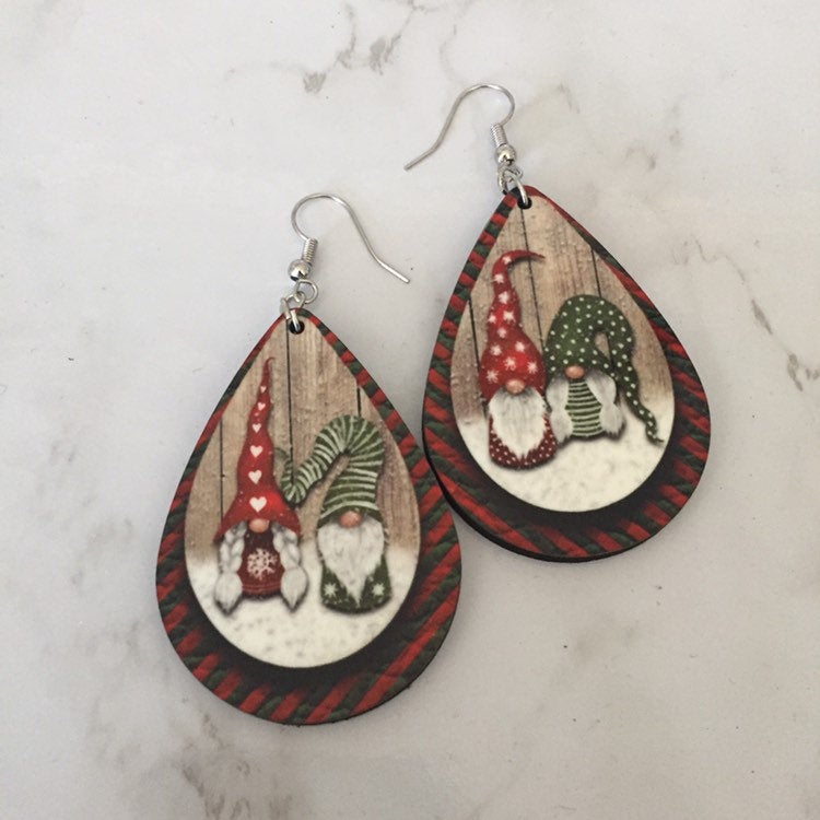 Sally Christmas Gnome Earrings