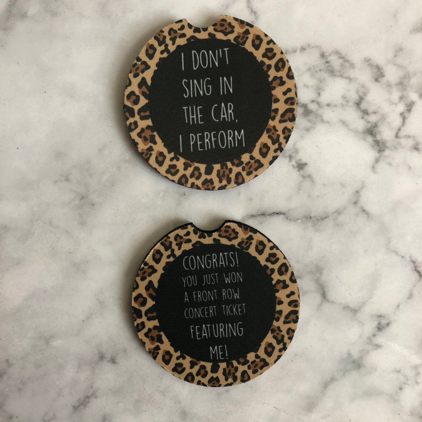 Concert Car Coasters