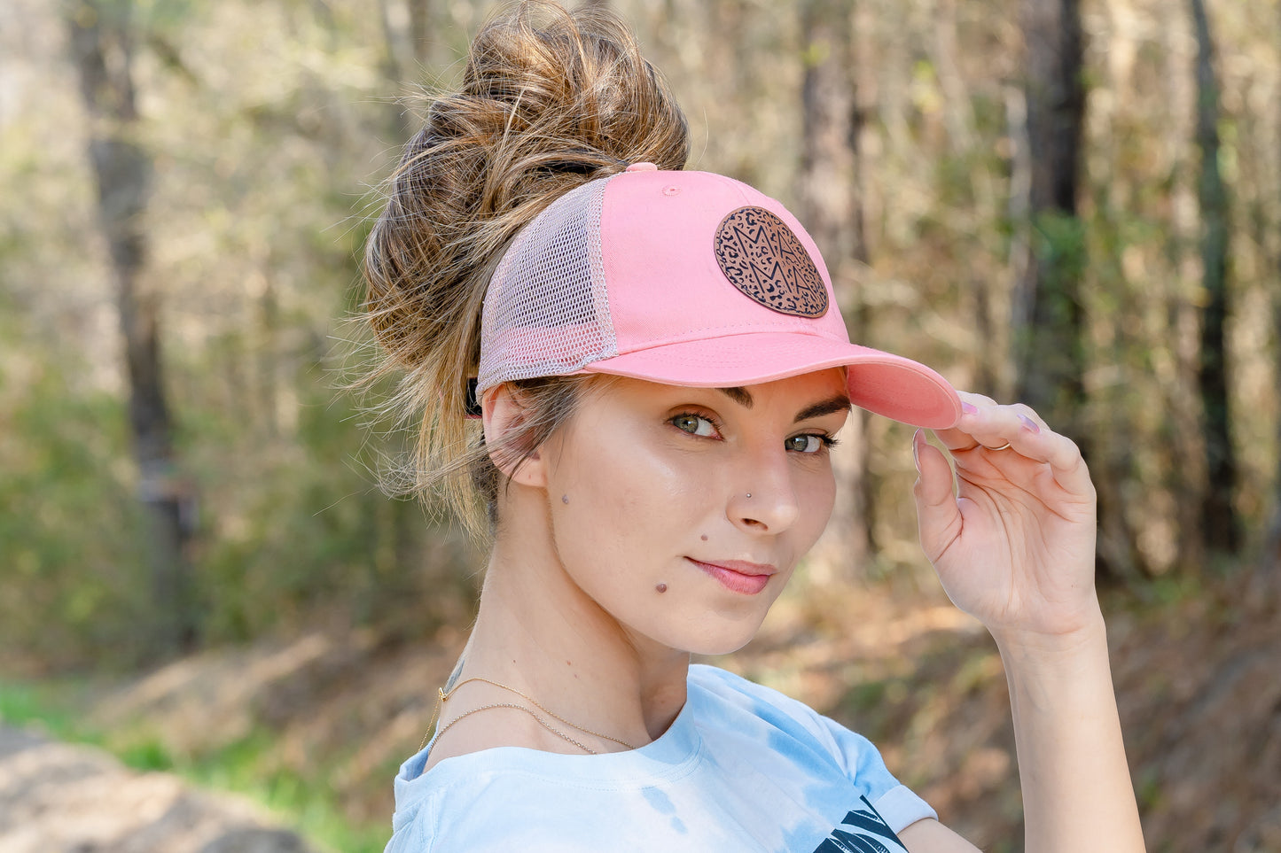 Mama Hat in Coral