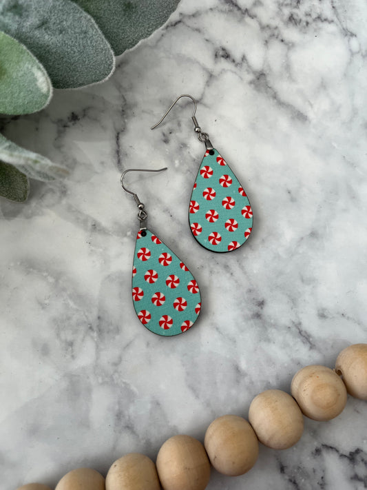 Olivia Candy Cane Earrings