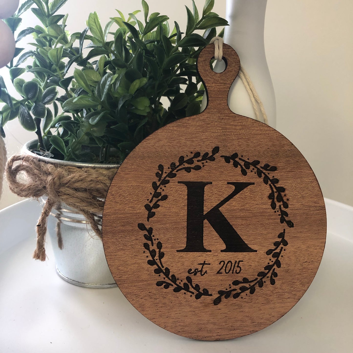 Custom Mini Round Cutting Board