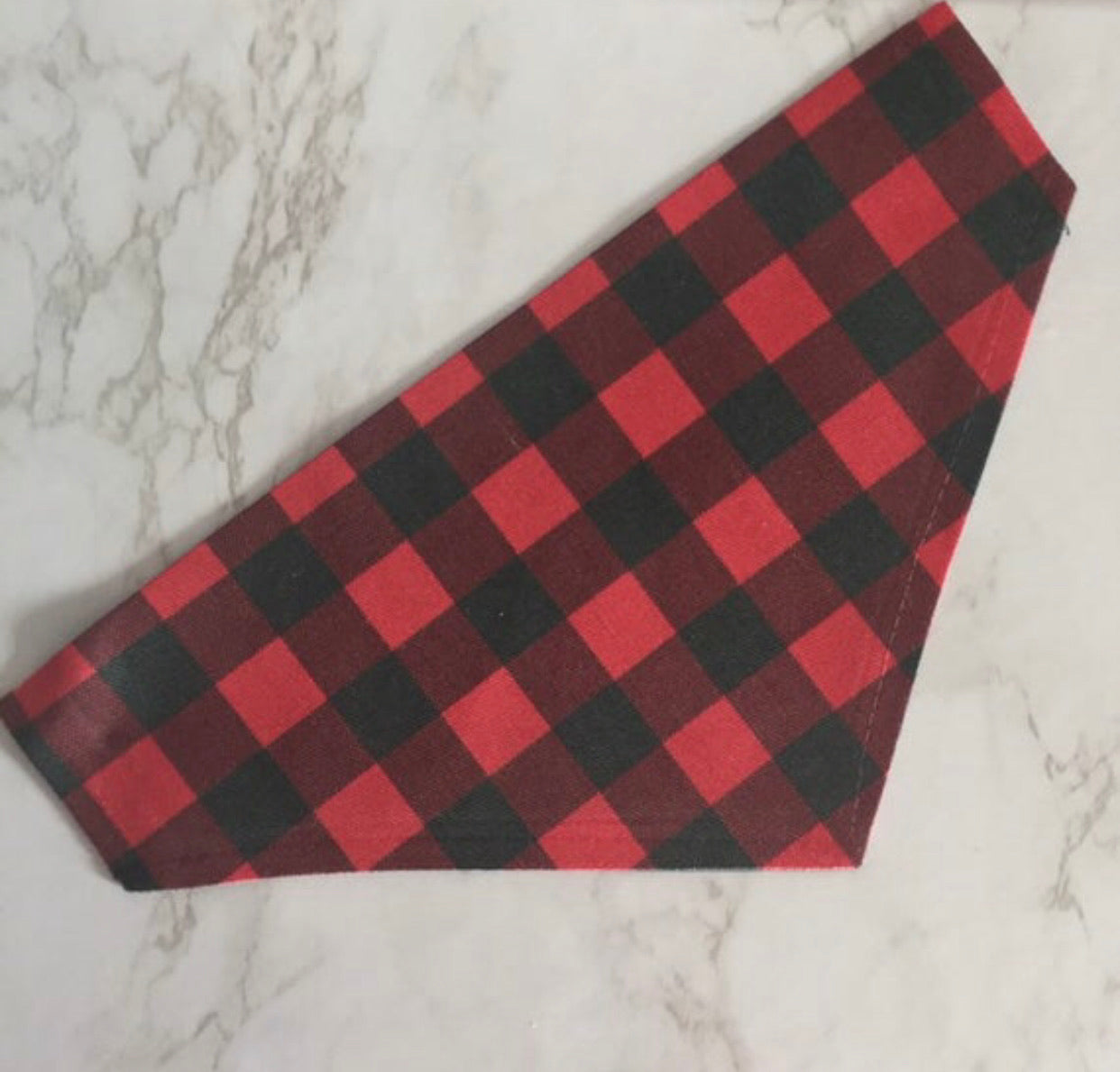 Red Buffalo Plaid Bandana