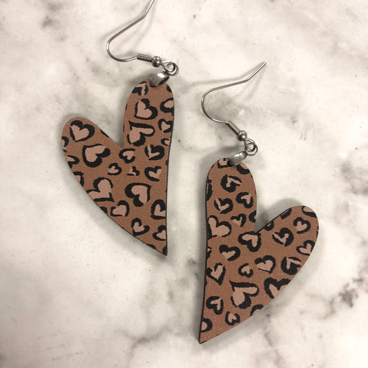 Heartbreaker Leopard Earrings