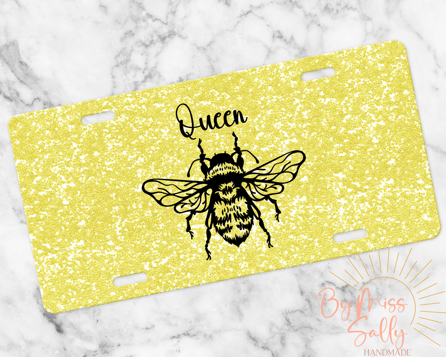 Queen Bee License Plate